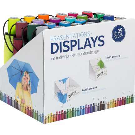 FARE® kompaktparaply display L fylld 5460